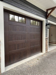Porte de <span class=keywords><strong>garage</strong></span> sectionnelle automatique en aluminium et bois massif, moderne, durable, taille personnalisée, pour <span class=keywords><strong>garage</strong></span> de villa résidentielle - Product Image 5
