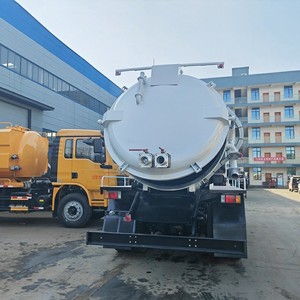 1SUZU GIGA 4X2 Sewage <b>Suction</b> Tank Truck 15m3 Vacuum <b>Pump</b> Tank Truck for Sale - Product Image 5