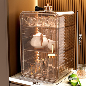 PET 소재로 만든 제조업체의 베스트 셀러 가정용 스토리지 랙 내구성 식기 보관 랙 - Product Image 4