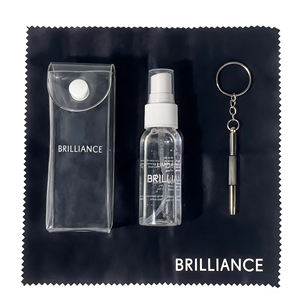 Spray nettoyant pour lentilles 30 ml, spray nettoyant pour lunettes, <span class=keywords><strong>kit</strong></span> de <span class=keywords><strong>nettoyage</strong></span> pour lentilles en microfibre pour lunettes optiques, appareil photo - Product Image 1