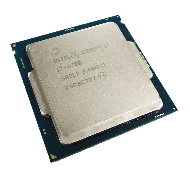 Intel Cpu Processor I7-6700 Intel Core I7-7600 3.4GHz Four-Core LGA 1151 65W 14nm I7 6700 Desktop Processor