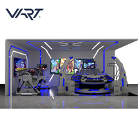 Plate-forme de parc de jeu de mouvement de vr VART 9d