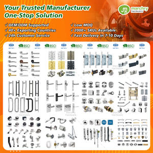 บานพับประตูสังกะสีอัลลอยด์หนักบานพับประตูปกปิดด้วยทองสัมฤทธิ์3D 180องศา - Product Image 4