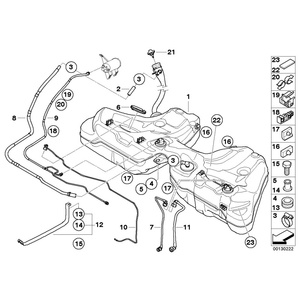 Tapa de Tanque de Combustible para Corsa D E para <span class=keywords><strong>BMW</strong></span> <span class=keywords><strong>E39</strong></span> E46 E60 E70 E90 E92 X5 16117222391 16116756772 16117222330 - Product Image 6