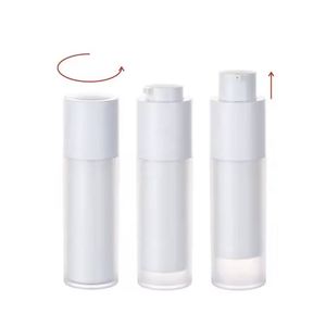 <span class=keywords><strong>Steng</strong></span> Mattierte 15ml 30ml 50ml 80ml Acryl Airless Kosmetikflasche mit Pumpe und Drehverschluss für Serum-Aufbewahrung - Product Image 3
