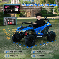 Meilleur prix, voiture électrique pour enfants 12V, UTV 2 places, fonctionne sur batterie, MP3, télécommande, voiture jouet amusante pour enfants, 4 roues motrices