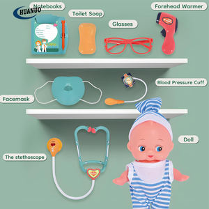 शैक्षिक नाटक खिलौना डॉक्टर खिलौना स्टेथोस्कोप चिकित्सा उपकरण और सीटी स्कैनर बच्चों के डॉक्टर सेट - Product Image 4