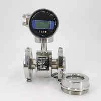 Cost-Effective Digital Smart Electromagnetic Flow Meter for Industrial Water Rainwater Seawater Brine Saline Water Liquid