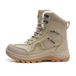 Botas <span class=keywords><strong>de</strong></span> Senderismo Personalizadas al por Mayor para <span class=keywords><strong>Hombre</strong></span>, Botas <span class=keywords><strong>de</strong></span> Nieve Impermeables con Forro <span class=keywords><strong>de</strong></span> Terciopelo para Invierno, Botas Casuales <span class=keywords><strong>de</strong></span> Algodón para <span class=keywords><strong>Pies</strong></span> <span class=keywords><strong>Descalzos</strong></span> - Product Image 4