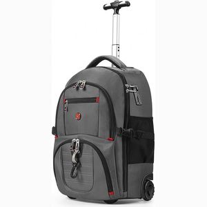Free Sample Laptop Backpack Rolling College School Computer <b>Bag</b> Carry on Business Mens Laptop <b>Trolley</b> <b>Bags</b> - Product Image 3