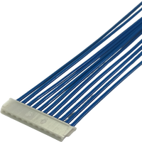 Kabel Kustom Komputer/Motor JST Seri ZHR 1.5mm Pitch Single Row Crimp PVC EV ZHR-11 2-13 Circuit Lock 2A Tembaga Berlapis Timah