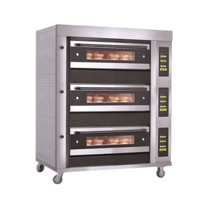 Horno de Panadería Multifuncional Comercial con Control Preciso de Temperatura, 3 Niveles, 6 Bandejas, Horno Eléctrico/a Gas - Product Image 1