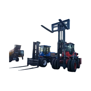 Ye Gong क्रेन फोर्कलिफ्ट 8 टन ऑल-इलाक़ा ऊबड़-तरइलाकों व्हील डीजल फोर्कलिफ्ट 4wd साइड ऑपरेटिंग - Product Image 4