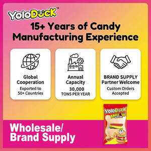 Yoloduck Global Hot Seller Candy <strong>haribo</strong> Gummy Candy Bag Oem Gummies - Product Image 3