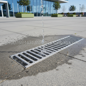 Rejilla de canal de drenaje de agua de acero inoxidable Modular - Product Image 3