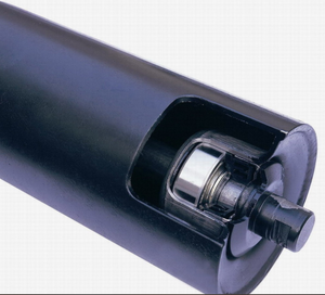 Ağır hizmet tipi <span class=keywords><strong>motor</strong></span> davul konveyör rulo kauçuk çelik rulo madencilik bant konveyör sistemi - Product Image 3