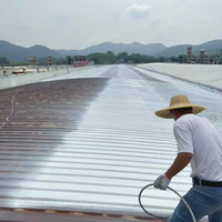 Lapisan Insulasi Panas Nano Reflektif Berbasis Air Gel Termal Pengurang Suhu Cat untuk Gudang Atap Baja Besi Dinding