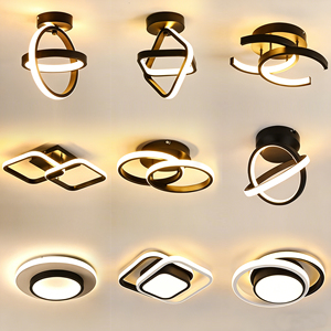 Best Seller Morden Stair Home Decoration Corridor Aisle Hallway LED <strong>Small</strong> <strong>Ceiling</strong> Black Lamp Cloakroom Entrance Hall Aisle <strong>Light</strong> - Product Image 1