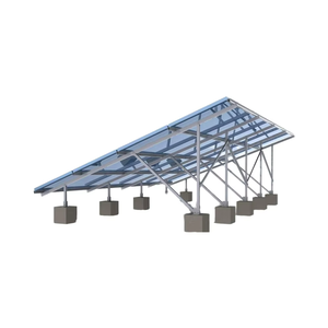 Support de Support de panneau solaire en acier lourd accessoires en aluminium supports de montage système solaire domestique soudage coupe flexion - Product Image 1