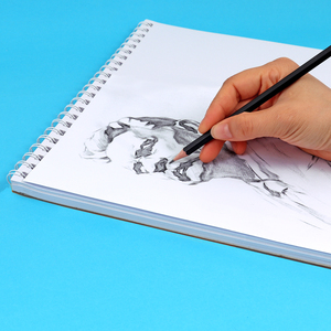 Cuaderno de Dibujo de Papel Grueso de 30 Hojas, Tapa Dura A3 A4, Cuaderno de Bocetos en Espiral para Dibujar a Mano, para Materiales de Arte - Product Image 3