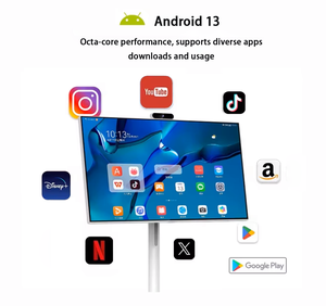 Bestie 21.5 "แอนดรอยด์13แบบพกพา, หน้าจอสัมผัสแบบหมุนได้อัจฉริยะพลาสติกสำหรับร้านค้ากลางแจ้งการหาวิธีแนวตั้งที่ดีที่สุด - Product Image 3