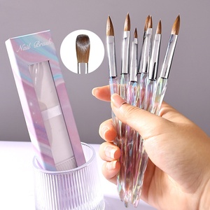 Stylo tampon pour nail art DIY, motifs floraux et papillons, outils de nail art pour graffitis, points et peinture, outils de manucure - Product Image 1