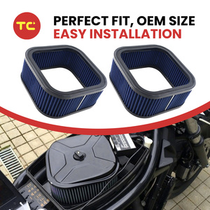 Filtro Aria per Moto Sostitutivo HD-1102 29437-01 29437-01A EO82A6 per <span class=keywords><strong>Harley</strong></span> V-ROD <span class=keywords><strong>VRSC</strong></span> 69CI 2002-2006 - Product Image 6