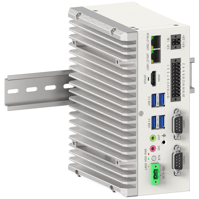 Small Cheap J1900 Mini PC with 2 LAN 4 USB 2 COM & 2 DDR4 Dual NIC Linux & Windows Industrial Embedded Box Compact Design Stock