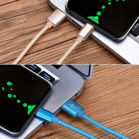 Câble de données USB Type-C 3A à charge rapide, 1m, 2m, 3m, plusieurs couleurs, gaine en nylon tressé, conducteur en cuivre pur pour ordinateur et écouteurs