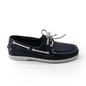 Mocassins Classiques Bleus en Cuir Véritable de Haute Qualité pour <span class=keywords><strong>Homme</strong></span> – Chaussures Bateau Décontractées et Confortables - Product Image 6