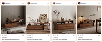 Chaise de salle à manger élégante en bois de chêne massif au design moderne pour l'ameublement de la maison - Armoire chinoise
