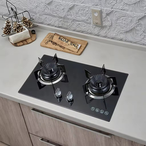 Appareils de cuisine, plaques de cuisson, cuisinières en verre trempé, brûleurs, plaque à <span class=keywords><strong>induction</strong></span> encastrée, cuisinière à gaz intelligente à <span class=keywords><strong>2</strong></span> brûleurs - Product Image 6