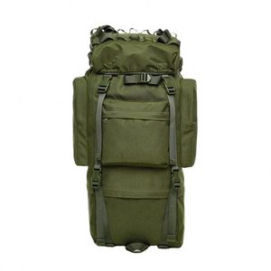 Muestra gratuita, mochila de poliéster impermeable de 50L para exteriores, deportiva, multifuncional, para escalada y montañismo, al por mayor - Product Image 1