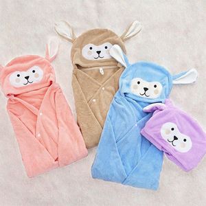 Serviette de Bain en Coton Doux à Fibres Longues de Haute Qualité, Motif Dessin Animé, Séchage Rapide, Luxe, Absorption d'Eau Optimale pour Enfants, Hôtels et Spas - Product Image 3