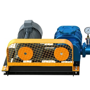 Souffleur Roots électrique haute pression <span class=keywords><strong>anti</strong></span>-abrasion en fonte AC OEM pour système de transport pneumatique d'usine ciment - Product Image 2