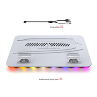 Support de refroidissement RGB TP5-35103S DOBE pour console PS5 Slim Pro DE UHD avec station de charge pour manettes de jeu