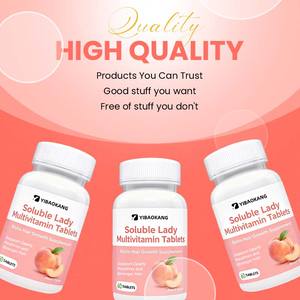 Tabletas Multivitamínicas para Mujeres OEM, Biotina, Apoya Niveles Saludables de Energía, Reduce la Caída del Cabello, Suplemento para el <span class=keywords><strong>Crecimiento</strong></span> del Cabello - Product Image 5