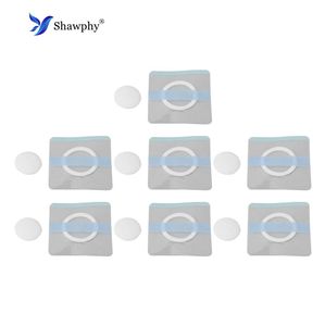 5 Pcs/kotak Plester Hernia Umbilikalis Penutup Perut Bayi Perban Bayi Pereda Nyeri Pusar Bersertifikat CE 8x8cm Katun untuk Bayi Baru Lahir - Product Image 4