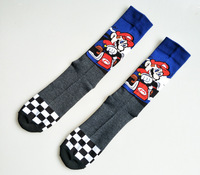 Haute qualité mode coton heureux Anime dessin animé chaussettes âne Kong Meias hommes femmes coloré drôle Sport Mario équipage chaussettes