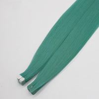 Extensions de cheveux humains en ruban adhésif, qualité supérieure, cheveux européens Remy bruts, trame simple, ondulation soyeuse, vente en gros, toutes origines