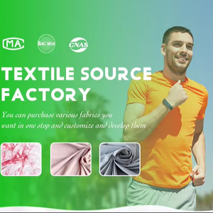 Bán buôn hai mặt kép Mài yoga quần áo vải thông gió đàn hồi vải dệt kim - Product Image 5