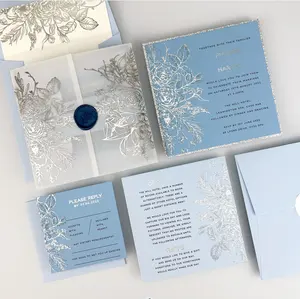 Свадебный пригласительный конверт, роскошный свадебный конверт для свадебных приглашений