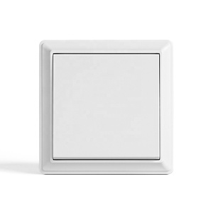 Nice Design Big Board Painel PC Interruptor Padrão UE 1 <span class=keywords><strong>Gang</strong></span> 1/2 <span class=keywords><strong>Way</strong></span> Interruptor De Luz De Parede com Fiação Rápida 10A 250V - Product Image 1