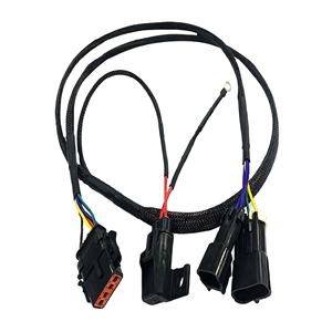 Автомобильный кастомный жгут проводов с многоконтактным разъемом для мотоциклетных систем - Product Image 1