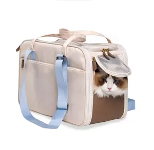 Luxus-Hunde-Tragetasche angepasst faltbar und tragbar weich Haustier-Tragetasche Reisetasche Handtasche für draußen