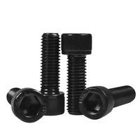 Vis à tête cylindrique à six pans creux M14 M16 M18 M20 M24 M27 M30 DIN912 Grade 8.8 en acier oxydé noir