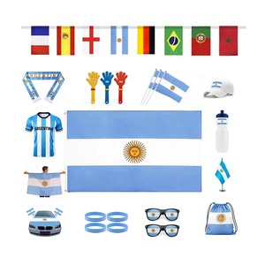 Set di Bandiere per Tifosi Argentini a Basso Prezzo Gahumi, Vendita Diretta dalla Fabbrica, Personalizzazione Bandiere per Tutti i Paesi - Product Image 1