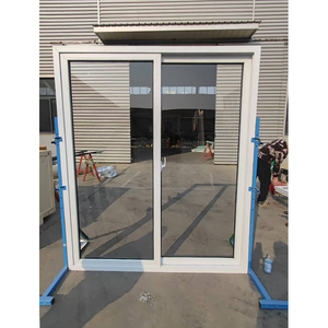 CHANGYI Exterior Vinilo Vidrio Templado <span class=keywords><strong>Puerta</strong></span> Corredera Pvc <span class=keywords><strong>Puerta</strong></span> Upvc Puertas Correderas de Vidrio - Product Image 4