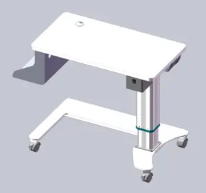 Ophthalmo logie liefert Rollstuhl verwenden motorisierten Instrumenten tisch ophthalmo logischen Stand Spaltlampe Augen heil kunde Tisch fuß