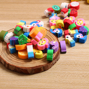 Cartoon Kawaii Mini Rubber Eraser New <b>TPR</b> Pencil 3D Eraser Promotional Gift High Quality Cute Vegetables Shape Pencil Eraser - Product Image 2